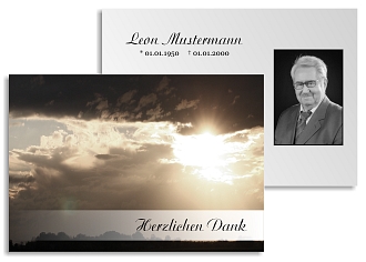 Danksagungskarten Trauer Favoriten