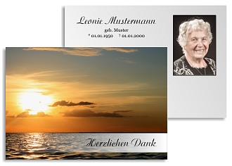 Danksagungskarten Trauer Favoriten