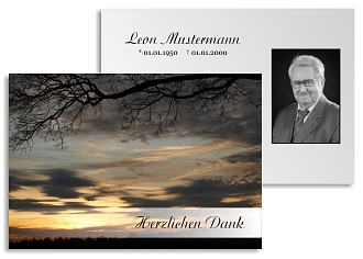 Danksagungskarten Trauer Favoriten