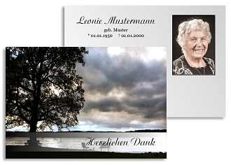 Danksagungskarten Trauer Favoriten