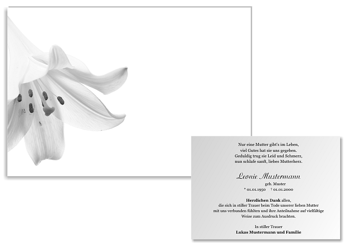 danksagung-trauer-karten-lilie-29