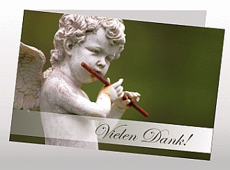 Danksagungskarten Trauer Engel