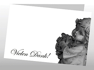 Danksagungskarten Trauer Engel