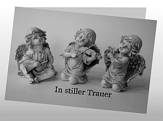 Danksagungskarten Trauer Engel