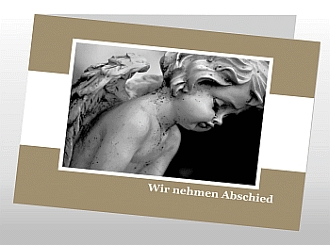 Danksagungskarten Trauer Engel