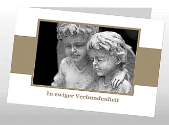 Danksagungskarten Trauer Engel