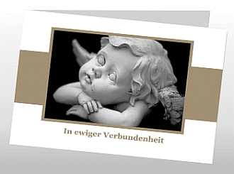 Danksagungskarten Trauer Engel