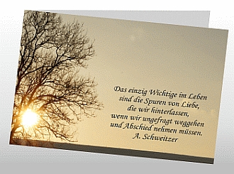 Danksagungskarten Trauer Favoriten