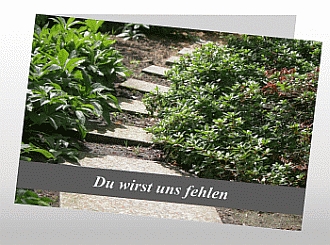 Danksagungskarten Trauer Favoriten