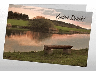 Danksagungskarten Trauer Herbst