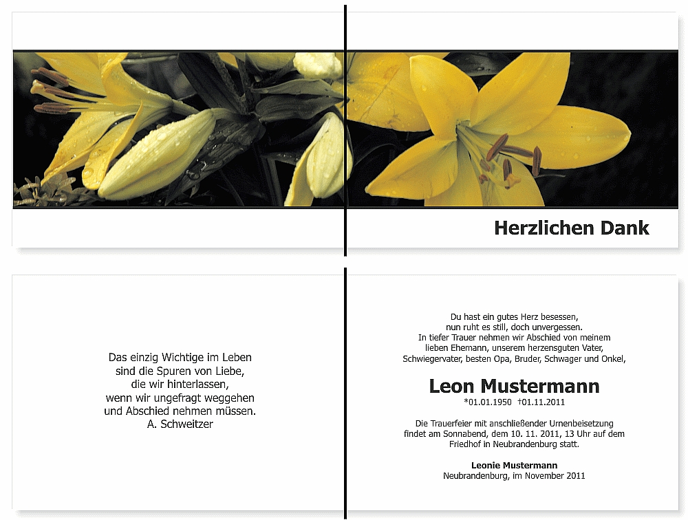trauerdankeskarten-lilie-15