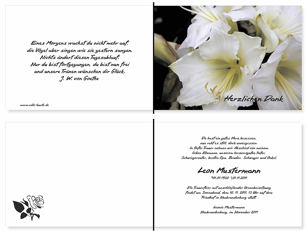 trauerdankeskarten-lilie-28