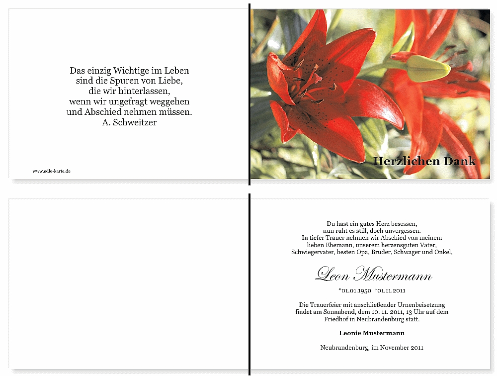 trauerdankeskarten-lilie-29