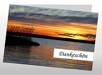 Danksagungskarten Trauer Sommer