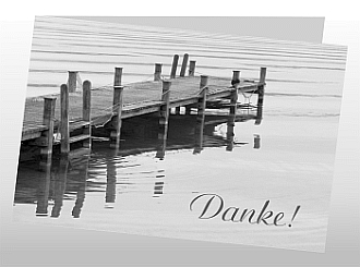 Danksagungskarten Trauer Sommer