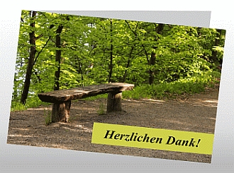 Danksagungskarten Trauer Sommer