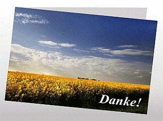 Danksagungskarten Trauer Sonne